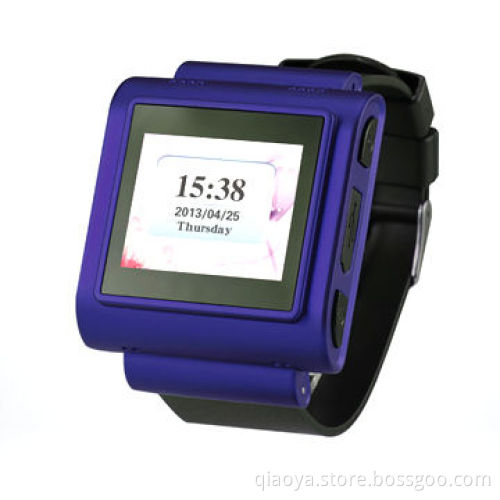 Fitness Watch Phone, Designed for Aerobic Exercise with Strapless Heart Rate Monitor, GPS Location